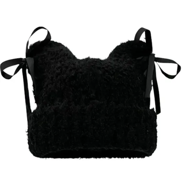 Hats*Boogzel Clothing Cat Ear Beanie with Bows