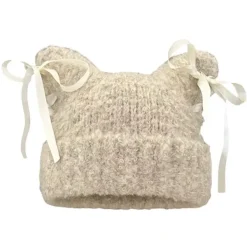Hats*Boogzel Clothing Cat Ear Beanie with Bows