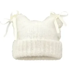 Hats*Boogzel Clothing Cat Ear Beanie with Bows