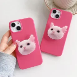 Iphone Cases*Boogzel Clothing Cat Meme iPhone Case Pink