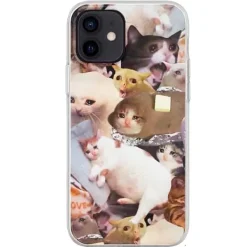 Iphone Cases*Boogzel Clothing Cat Memes iPhone Case