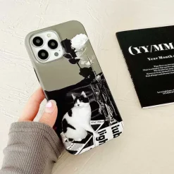 Iphone Cases*Boogzel Clothing Cat Rose iPhone Case
