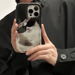 Iphone Cases*Boogzel Clothing Cat Sunglasses iPhone Case Black
