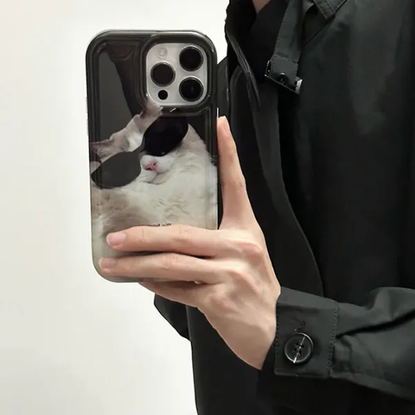 Iphone Cases*Boogzel Clothing Cat Sunglasses iPhone Case Black