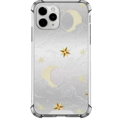Iphone Cases*Boogzel Clothing Celestial Moon iPhone Case Clear/gold