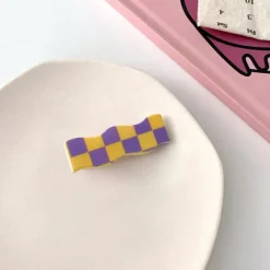 Other|Hair Accessories*Boogzel Clothing Checkered Hair Clips