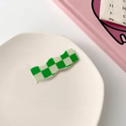 Other|Hair Accessories*Boogzel Clothing Checkered Hair Clips