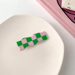 Other|Hair Accessories*Boogzel Clothing Checkered Hair Clips
