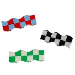 Other|Hair Accessories*Boogzel Clothing Checkered Hair Clips