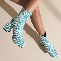 Mad|Boots / Platform Boots*Boogzel Clothing Checkered Platform Boots