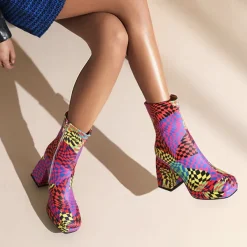Mad|Boots / Platform Boots*Boogzel Clothing Checkered Platform Boots