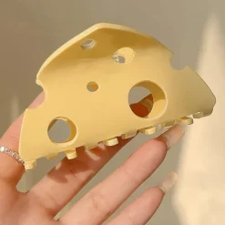 Hair Accessories*Boogzel Clothing Cheese Hair Claw Clip Yellow