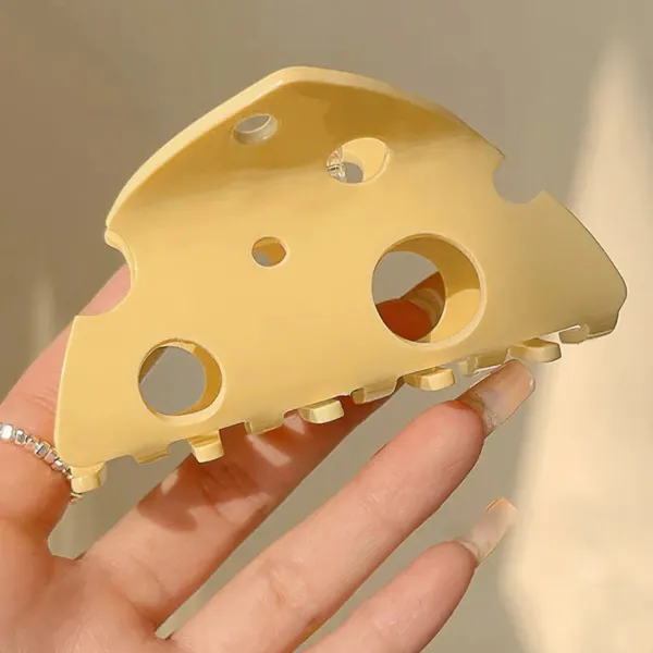 Hair Accessories*Boogzel Clothing Cheese Hair Claw Clip Yellow