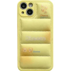 Iphone Cases*Boogzel Clothing Cheese Puffer iPhone Case Yellow