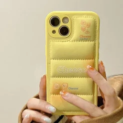 Iphone Cases*Boogzel Clothing Cheese Puffer iPhone Case Yellow