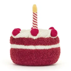 Aesthetic Room Decor*Jellycat Cheri Cake Plush Toy Red