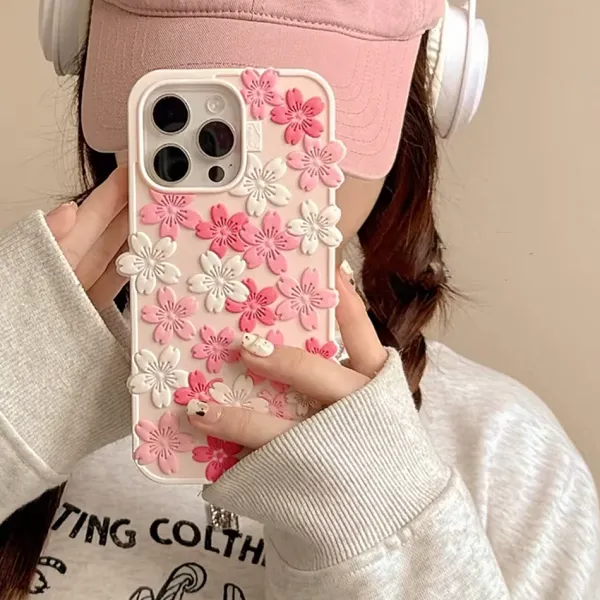 Iphone Cases*Boogzel Clothing Cherry Blossom iPhone Case Pink