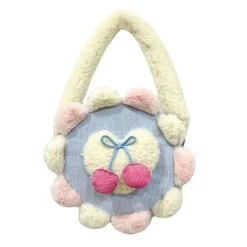 Bags & Purses*Boogzel Clothing Cherry Cake Fluffy Handbag Pastel