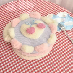 Bags & Purses*Boogzel Clothing Cherry Cake Fluffy Handbag Pastel