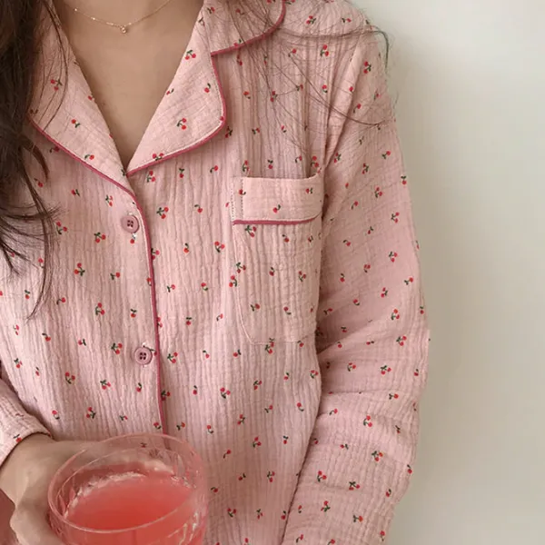 Underwear*Boogzel Clothing Cherry Pajama Set