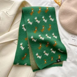Other*Boogzel Clothing Christmas Knitted Scarf
