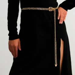 Other|Belts & Chains*Boogzel Clothing Chunky Buckle Chain Belt
