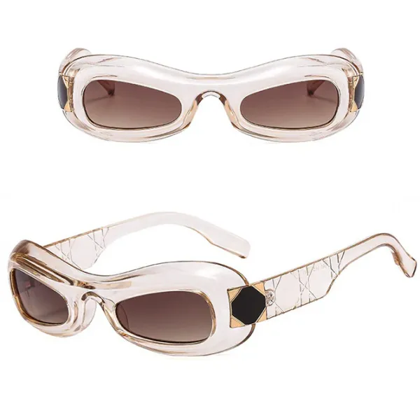 Sunglasses*Boogzel Clothing Chunky Oval Sunglasses
