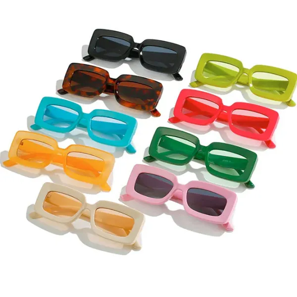 Sunglasses*Boogzel Clothing Chunky Rectangle Sunglasses