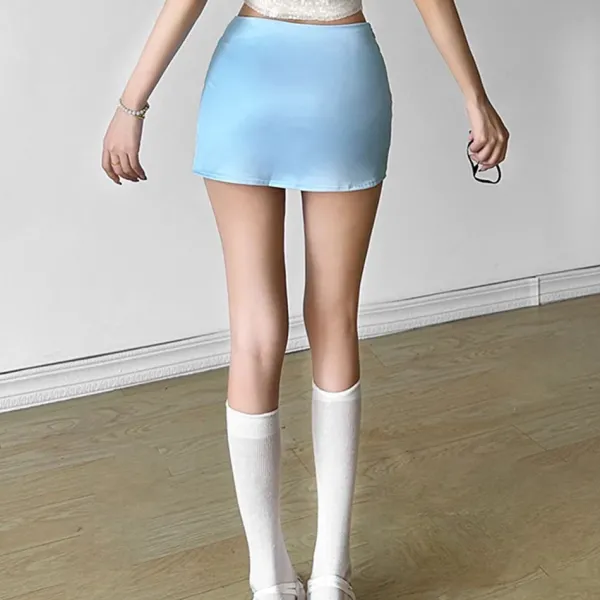 Skirts*Boogzel Clothing Cinderella Mini Skirt Blue