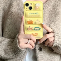 Iphone Cases*Boogzel Clothing Citrouille IPhone Case Yellow