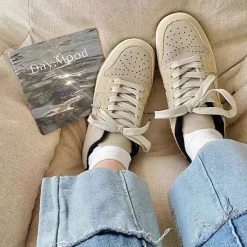 Classics|Aesthetic Sneakers*Boogzel Clothing Clean Girl Aesthetic Sneakers Beige