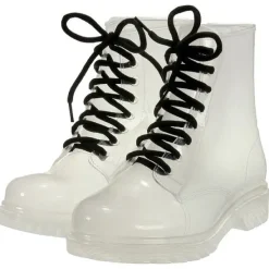 Mad|Boots / Platform Boots*Boogzel Clothing Clear Lace Up Boots