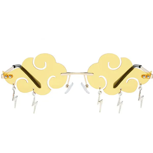 Sunglasses*Boogzel Clothing Clouds Lightning Glasses