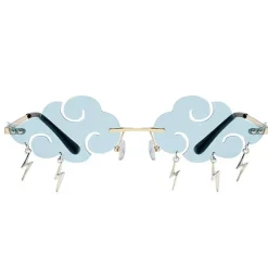 Sunglasses*Boogzel Clothing Clouds Lightning Glasses