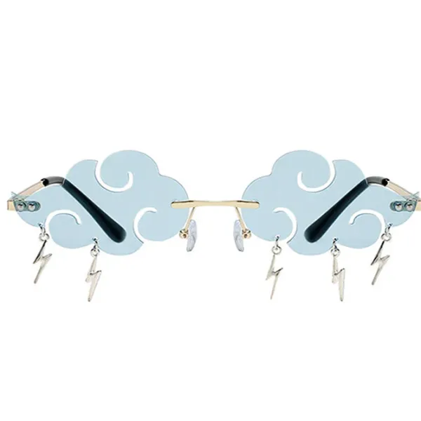 Sunglasses*Boogzel Clothing Clouds Lightning Glasses