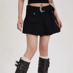 Skirts*Boogzel Clothing Coastal Cowgirl Cargo Skirt