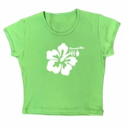 Y2K Tops|Aesthetic T-Shirts & Graphic Tees*Boogzel Clothing Coconut Girl Aesthetic Baby Tee