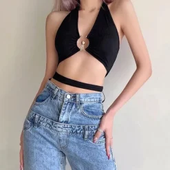 Crop Tops*Boogzel Clothing Coconut Girl Halter Top