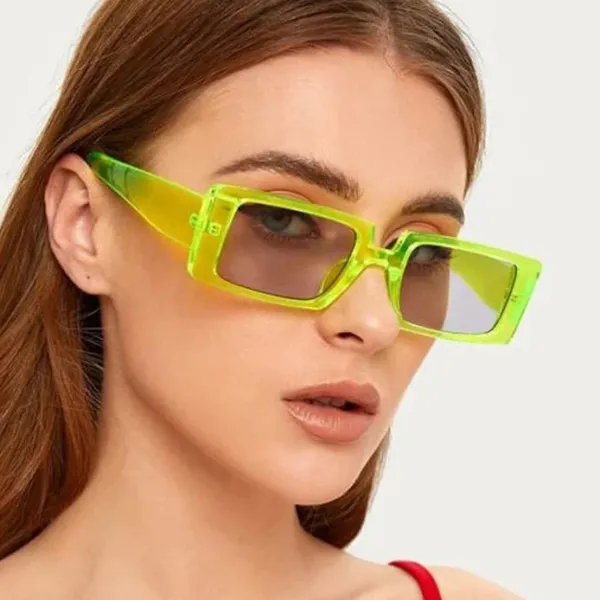 Sunglasses*Boogzel Clothing Coffee Time Rectangle Sunglasses