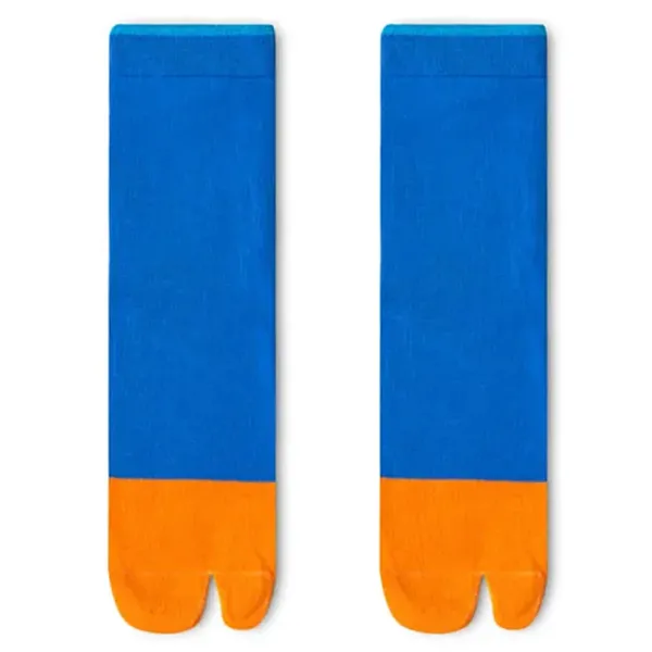 Socks*Boogzel Clothing Color Block Split Toe Tabi Socks