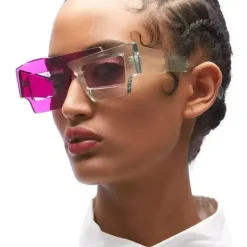 Sunglasses*Boogzel Clothing Colorblock Square Sunnies