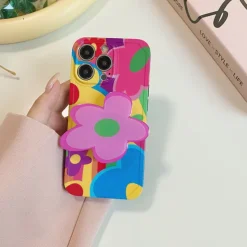 Iphone Cases*Boogzel Clothing Colorful Flower iPhone Case Multi