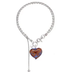 Necklaces & Chokers*Boogzel Clothing Colorful Heart Necklace