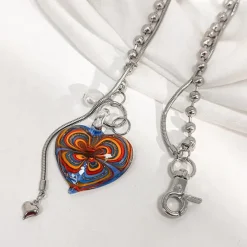 Necklaces & Chokers*Boogzel Clothing Colorful Heart Necklace