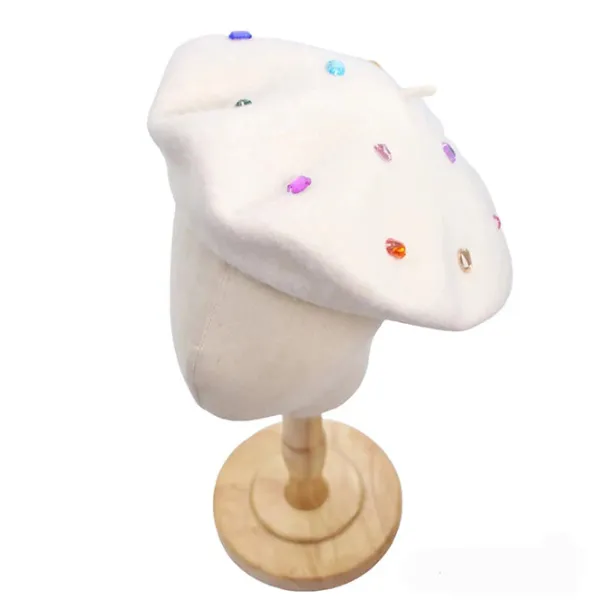 Hats*Boogzel Clothing Colorful Rhinestone Beret Hat