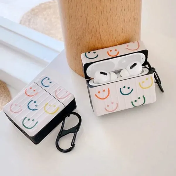 Iphone Cases*Boogzel Clothing Colorful Smiley Faces AirPods Case