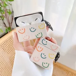 Iphone Cases*Boogzel Clothing Colorful Smiley Faces AirPods Case