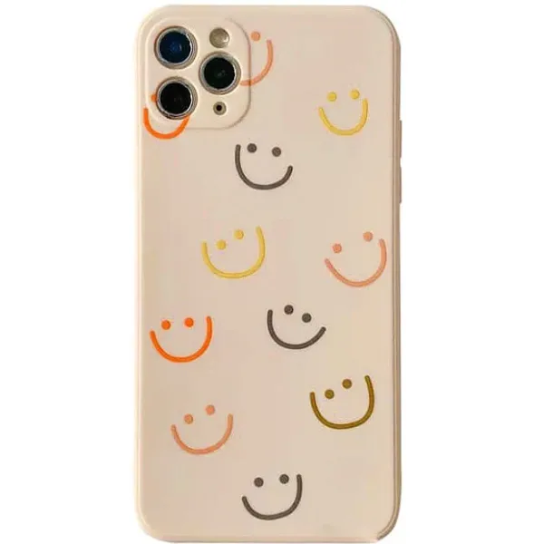 Iphone Cases*Boogzel Clothing Colorful Smiley Faces iPhone Case