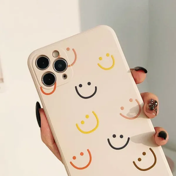 Iphone Cases*Boogzel Clothing Colorful Smiley Faces iPhone Case