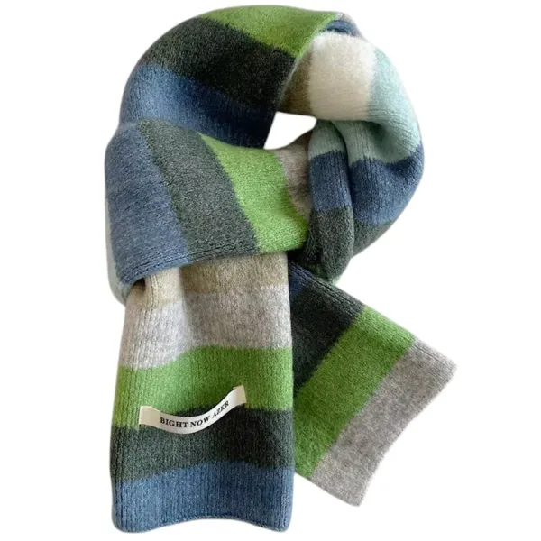 Other*Boogzel Clothing Colorful Striped Indie Kid Scarf